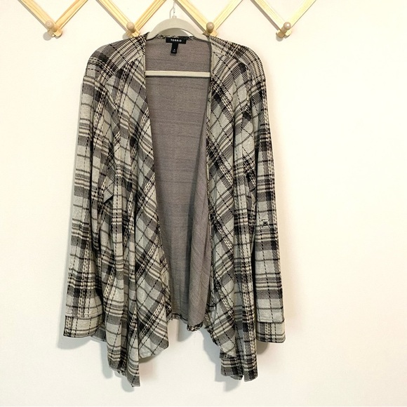 Torrid Plaid Open Front Cardigan Sweater size 4X - Picture 2 of 9